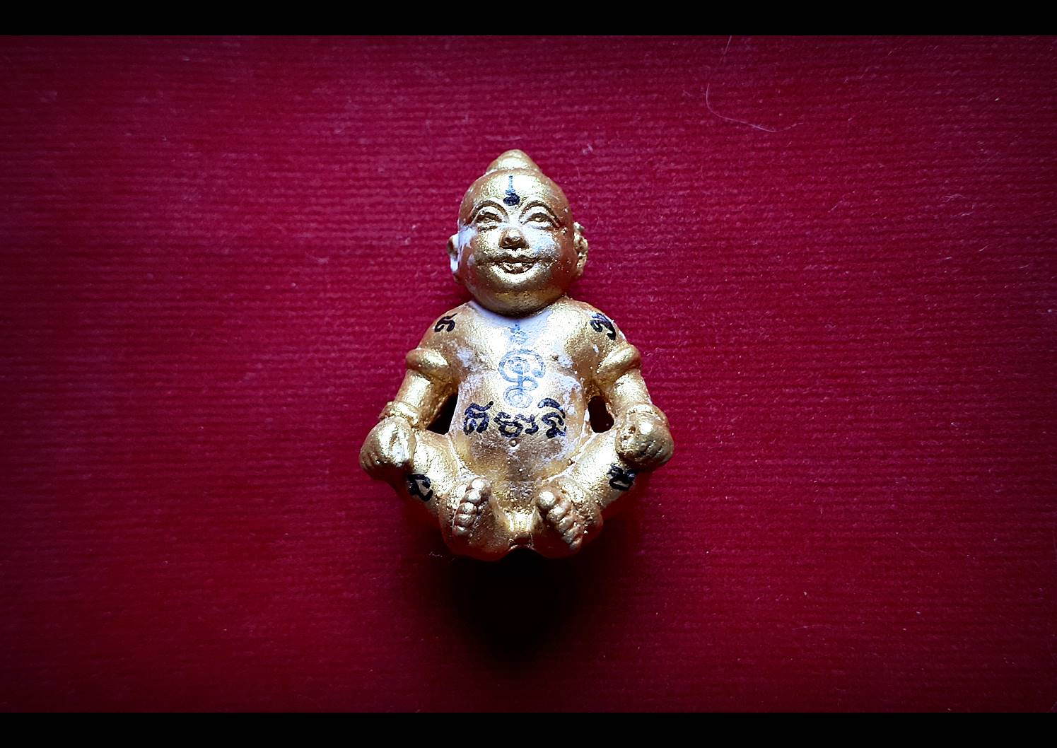 กุมารทองนพฤทธิ์ (ลูกพญานาหมื่น) (รุ่น2) เนื้อผง ปี2562 - หลวงพ่อวิชัย วัดหัวเด่น