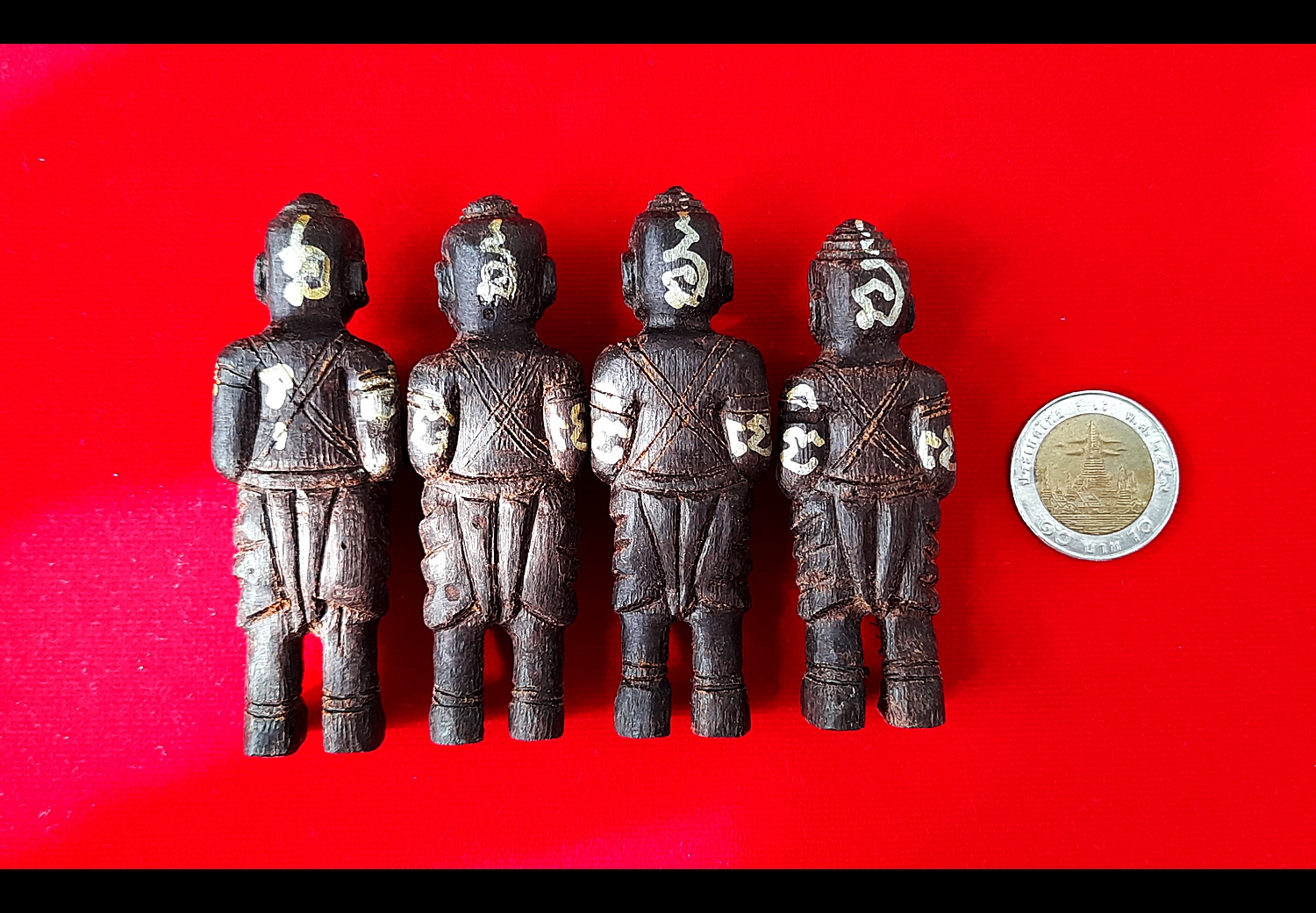 กุมาร เนื้อไม้ตะเคียนแท้ (สูง3นิ้ว) ปี2564 #ปลุกเสกแล้ว #รับประกันแท้ - หลวงพ่อสมศักดิ์ วัดการเปรียญ จ.ชัยนาท