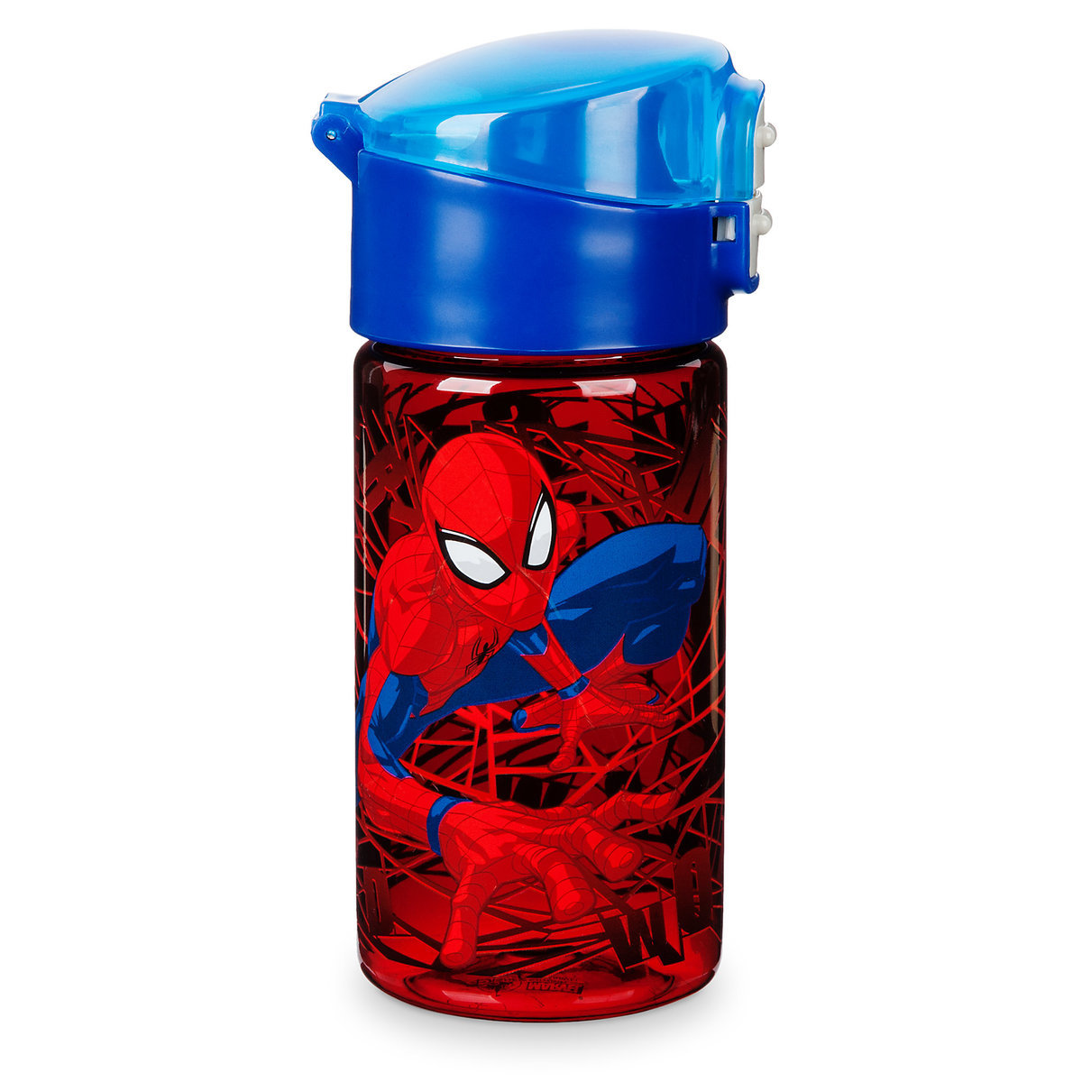 กระติกน้ำแบบยกดื่มสำหรับเด็ก Disney Flip-Top Water Bottle (Spider-Man)