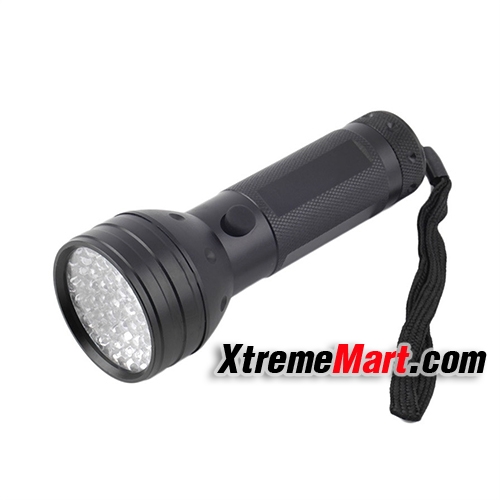 ไฟฉายแสงยูวี 51UV Flashlight LED 395NM 5W Blacklight (แสงสีม่วง)