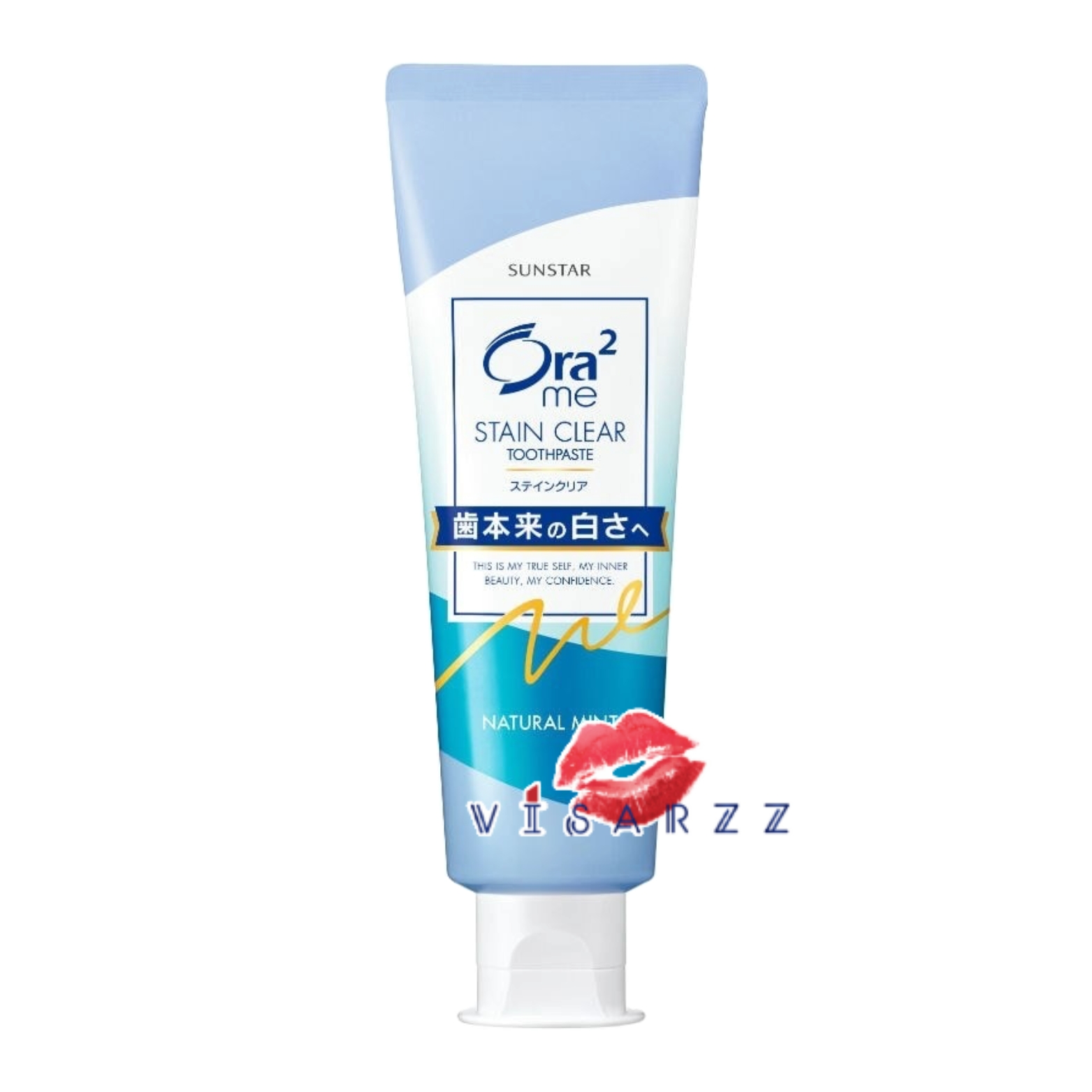 (Natural Mint 125g) Sunstar Ora2 Me Stain Clear Toothpaste 130g ยาสีฟันโอราทู สูตรทริปเปิล คอลเล็กชั่น ฟันขาว ขจัดคราบหินปูน