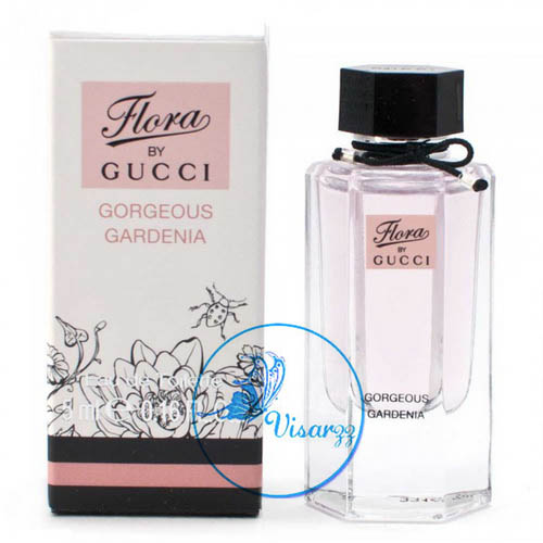Gucci Flora by Gucci Gorgeous Gardenia EDT 5mL คอลเลคชั่นน้ำหอมตัวใหม่ของแบรนด์ดังจากอิตาลี Gucci