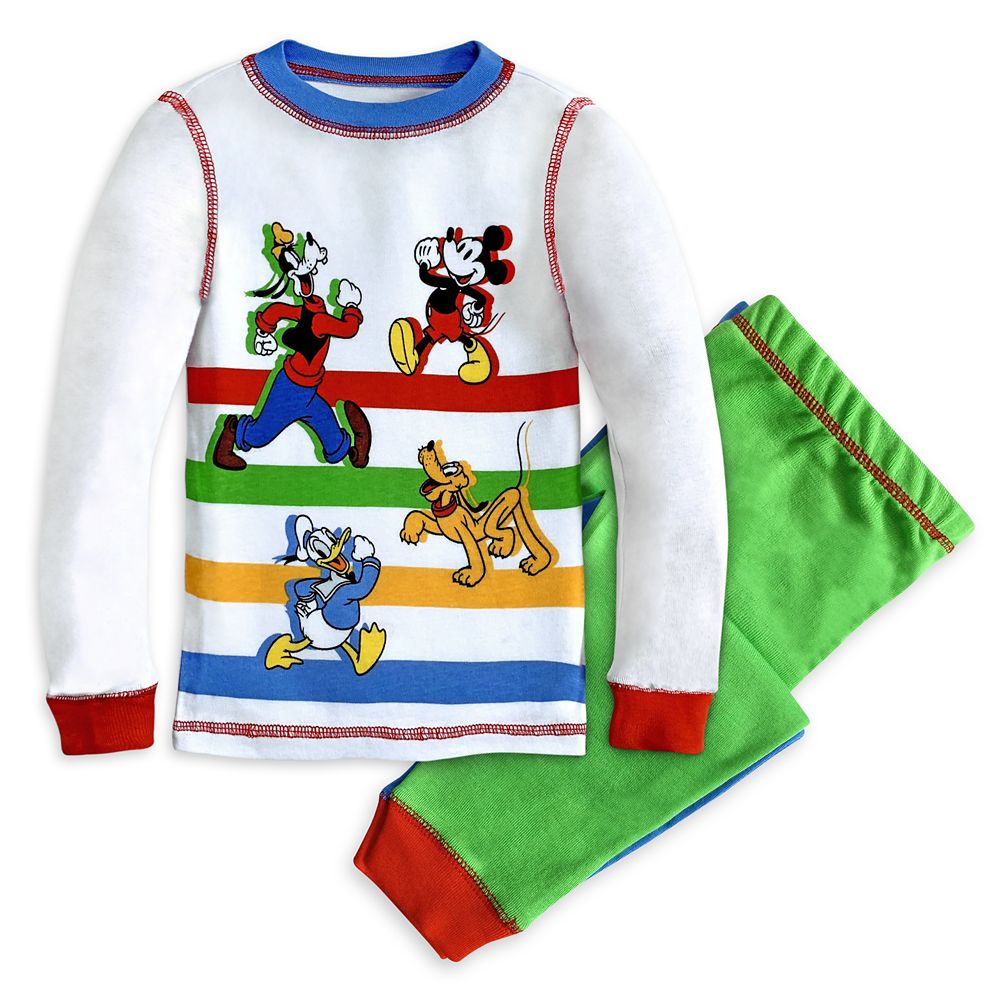 **หมดค่ะ** ชุดนอนแขนขายาว Mickey Mouse and Friends PJ PALS for Boys ไซส์ 4 จาก Disneystore อเมริกา