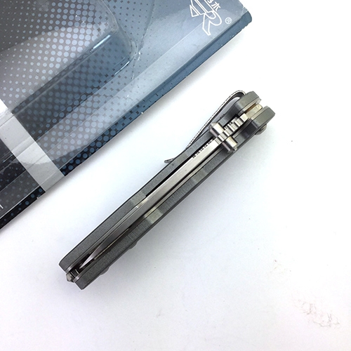 มีดพับSANRENMU T01 5in1 Multifuncational Tool Half Serrated Blade Aluminum Handle Camping Fishing Pocket Folding EDC Knife Collection