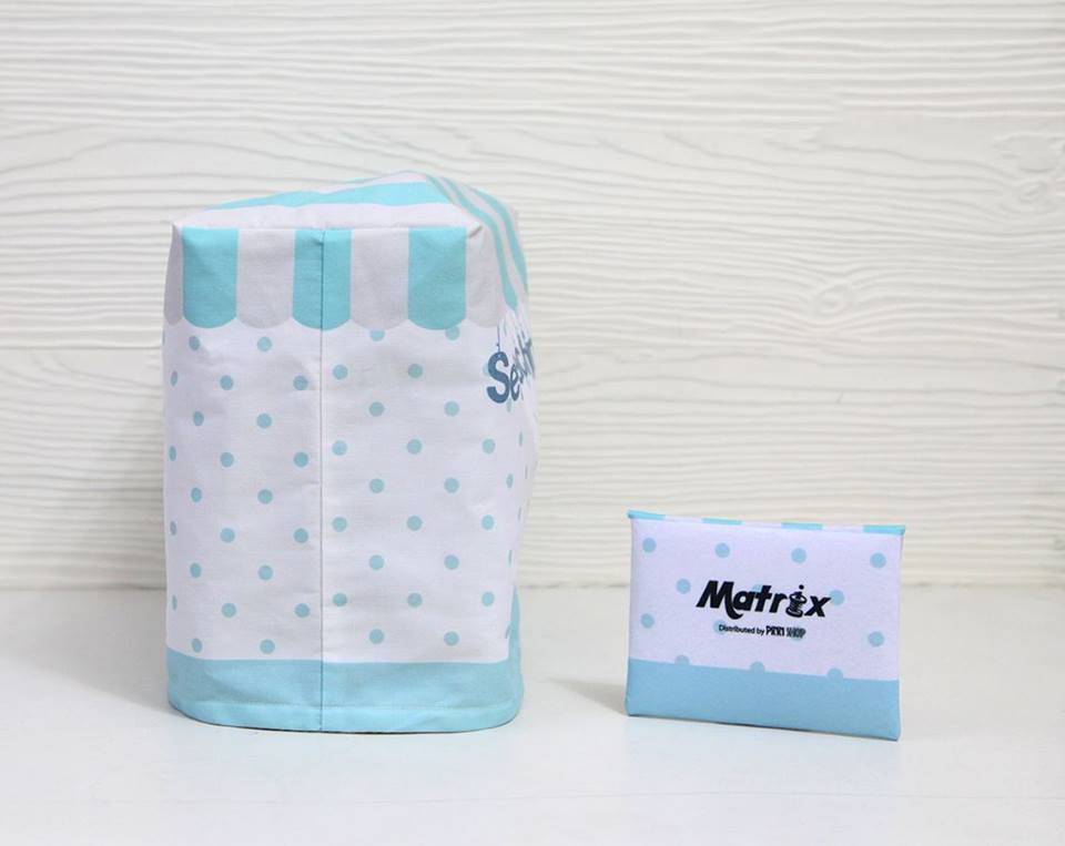 ผ้าพิมพ์ลาย สำหรับเย็บเป็นผ้าคลุมจักร และถุงใส่อุปกรณ์ (รุ่น TR1902)