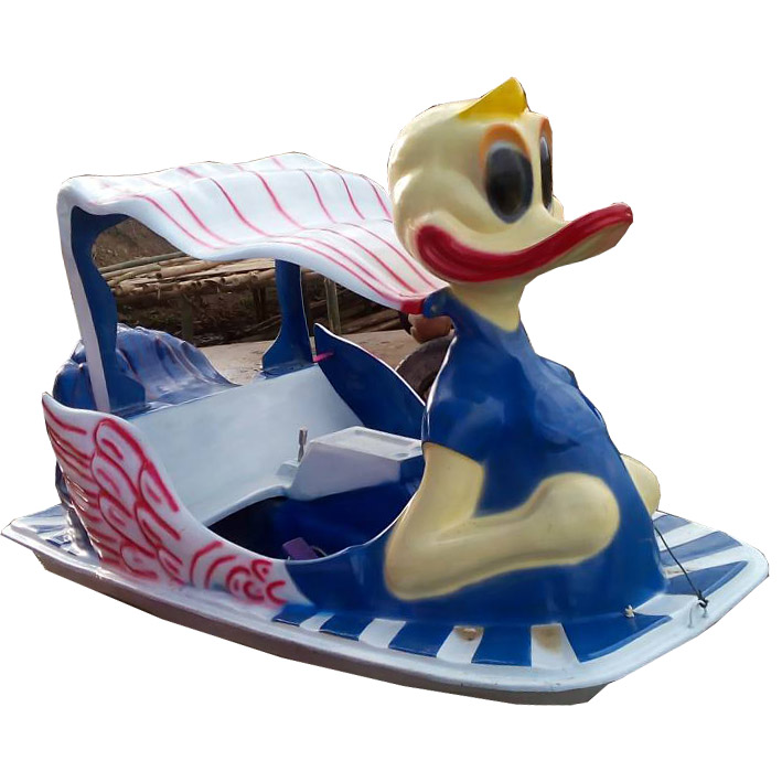 เรือถีบ เรือปั่น เรือจักรยานน้ำ เรือสัตว์ดักส์ ไฟเบอร์กลาส fiberglass spin boat