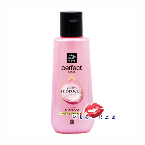 (140mL) Mise En Scene Perfect Serum Styling Shampoo แชมพูเซรั่ม ฟื้นฟูบำรุงผมเสีย อุดมด้วยอาร์แกนออย ให้ผมสุขภาพดี จัดทรงง่าย
