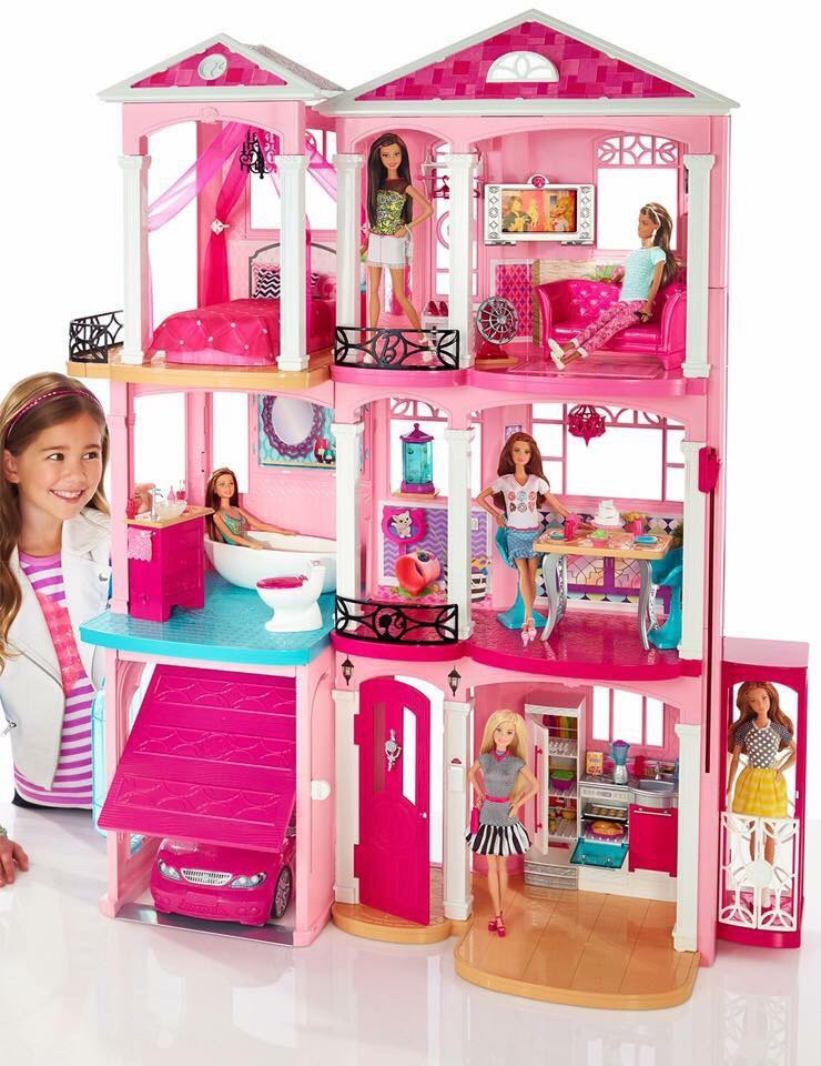 คฤหาสถ์ตุ๊กตาในฝันสำหรับสาวน้อย Barbie Barbie Dreamhouse