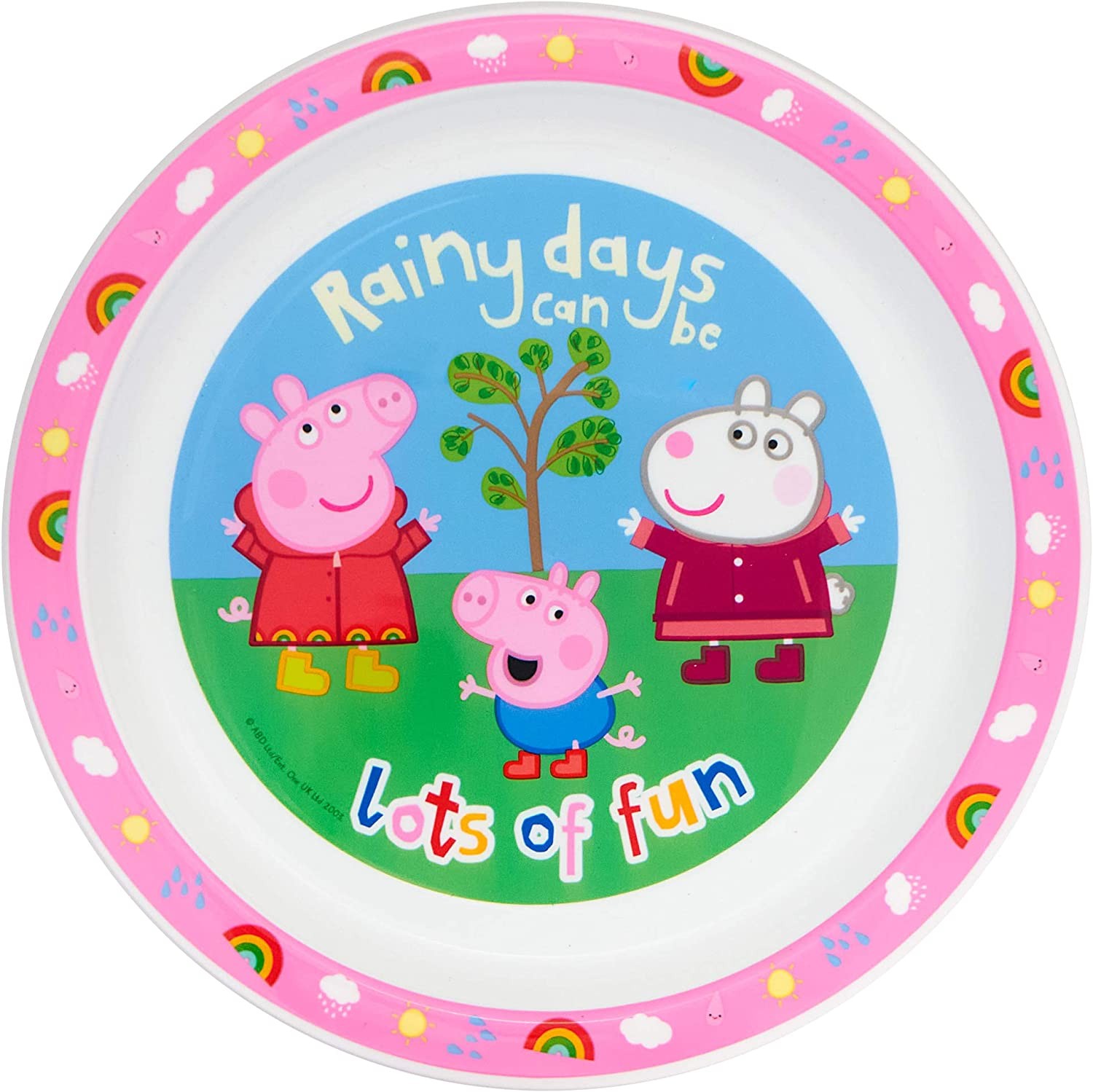 ชุดรับประทานอาหารสำหรับเด็ก DNC Peppa Pig Tumbler, Bowl & Plate Set