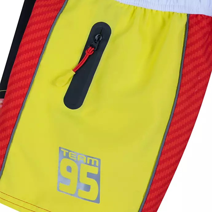 ชุดว่ายน้ำแบบแยกชิ้นสำหรับเด็ก Disney Lightning McQueen Rash Guard and Swim Trunks for Boys