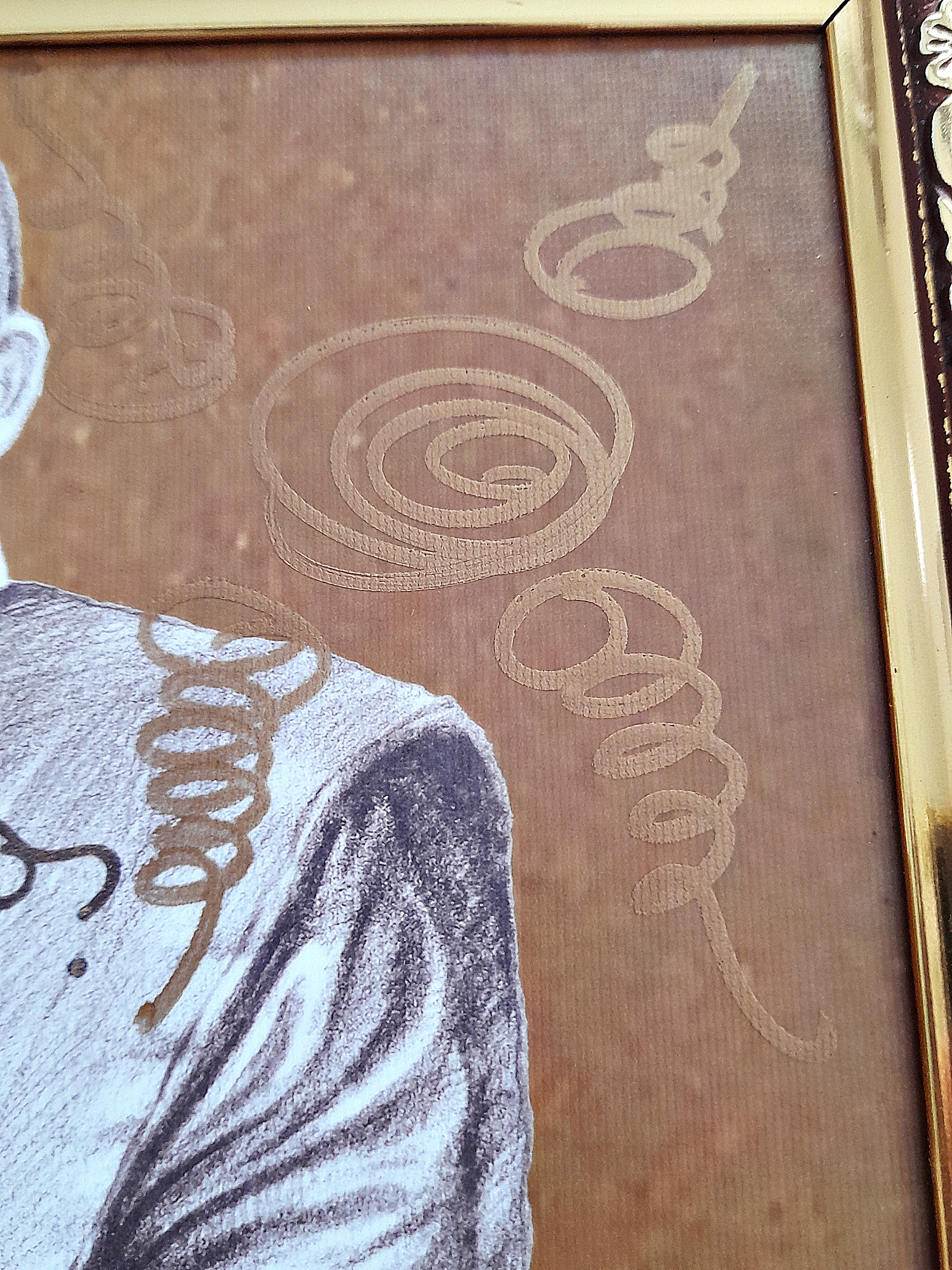 รูปภาพ ฉากทอง (พระอาจารย์สุริยัณจารยันต์เพิ่มเติม) (ขนาดใหญ่ ซีลกันน้ำ พร้อมกรอบ) ปี2556 #รับประกันแท้ รันเลข ตอกโค็ด ส กงจักร - พระอาจารย์สุริยัณ วัดป่าฉัพพรรณรังสี จ.ชัยภูมิ