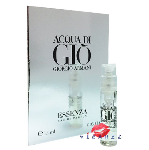 Giorgio Armani Acqua Di Gio Essenza EDP 1.5mL น้ำหอมสำหรับผู้ชาย ด้วยกลิ่นหอมอันแสนอบอุ่น พร้อมความหอมละมุนจากมวลดอกไม้ เติมเสน่ห์ให้ดูเย้ายวน น่าค้นหา ให้กลิ่นหอมตราตรึงทุกช่วงเวลาอย่างน่าประทับใจ