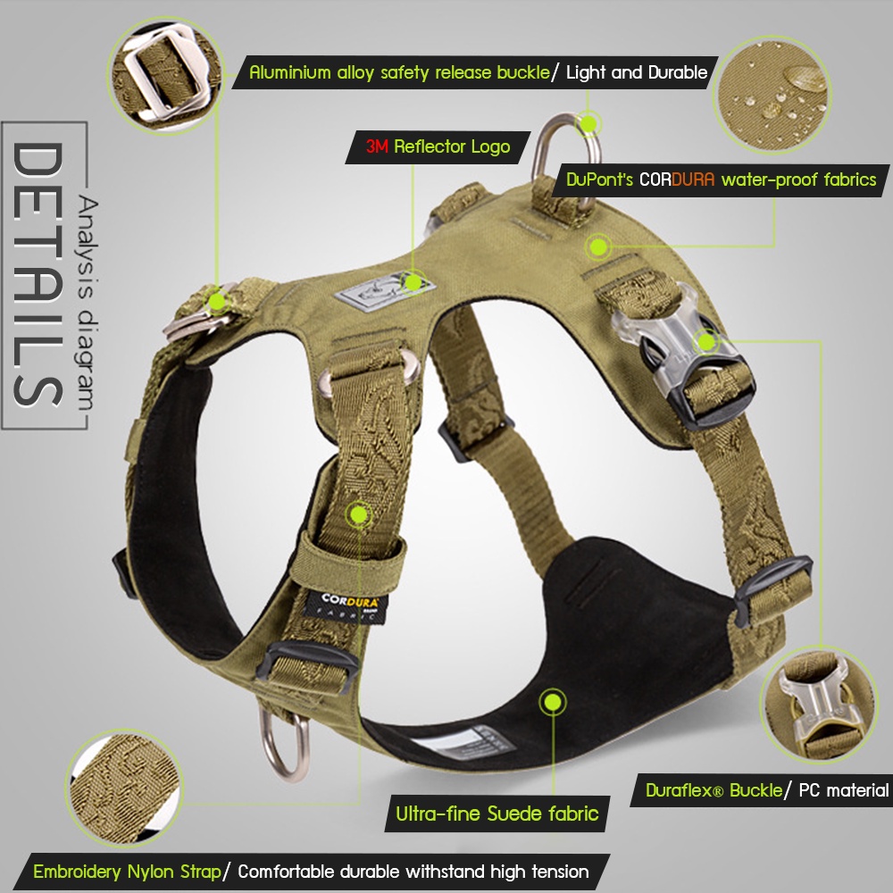 C182 TRUELOVE TH ปลอกคอรัดอกสุนัข ฮาเนสรัดอกแบบเบา Light-weight Pet Harness ออกแบบให้เบาบางใส่สบาย ขยับง่าย