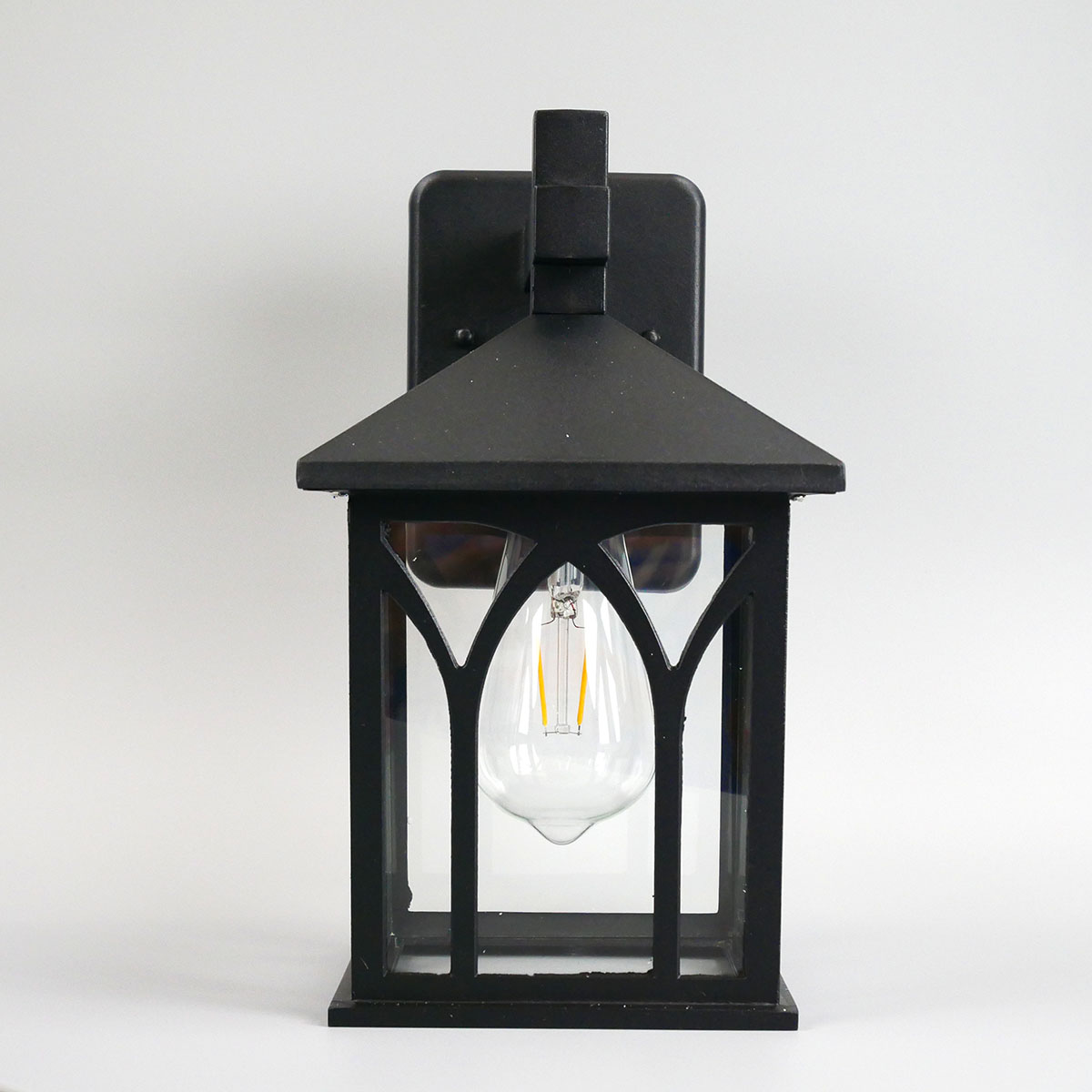 โคมไฟติดผนัง Continental สีดำ [ST-3608]