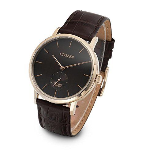 Citizen Analog Brown Dial Men's Watch - BE9173-07X