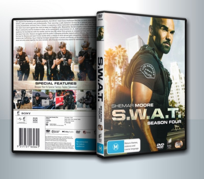 S.W.A.T. Season 4 สวาท หน่วยพิฆาตระทึกโลก ( 2 DVD )