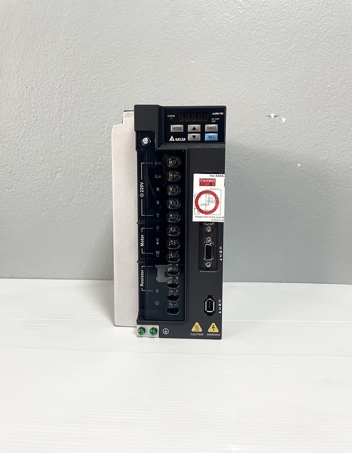 Delta AC Servo Drive ASDA-B2 Series Model:ASD-B2-2023-B 2KW 220V 3-phase