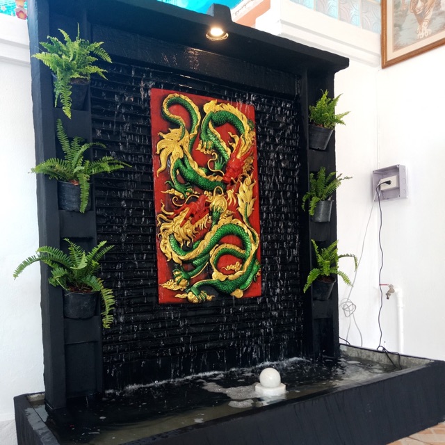 ม่านน้ำตกสำเร็จรูป พร้อมปั๊มน้ำ ราคาถูกที่สุด ม่านน้ำหินกาบ มังกรคู่ เสริมฮวงจุ้ย ติดตั้งฟรี กทม. และปริมณฑล