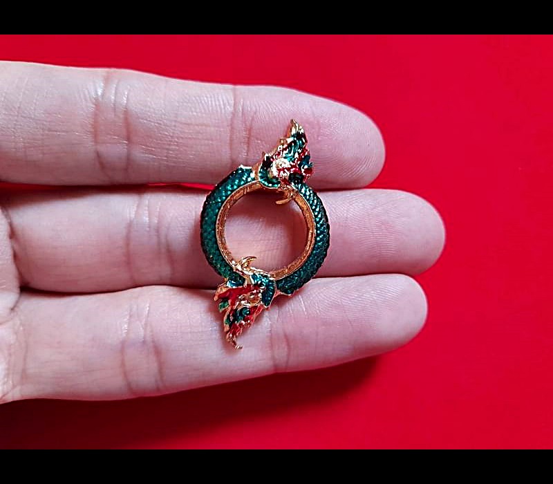 บ่วง นาคบาศ เนื้อทองเหลือง #ยังไม่ได้ปลุกเสก #ขายปลีก #ขายส่ง