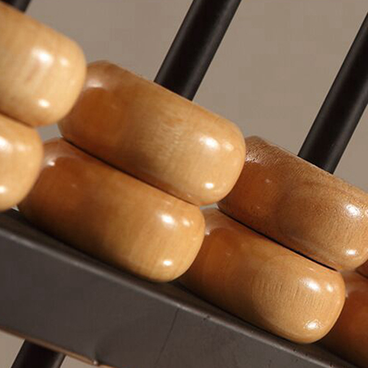 โคมไฟแขวนเพดานลูกคิดสไตล์วินเทจ [5172-D3]