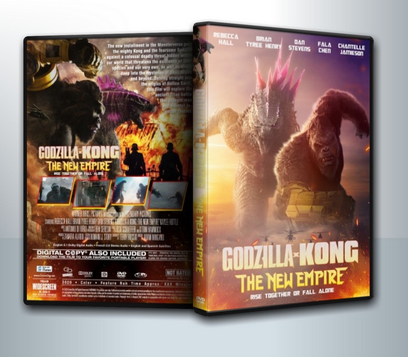 Godzilla x Kong The New Empire ก็อดซิลล่า ปะทะ คอง 2 อาณาจักรใหม่ ( 1 DVD )