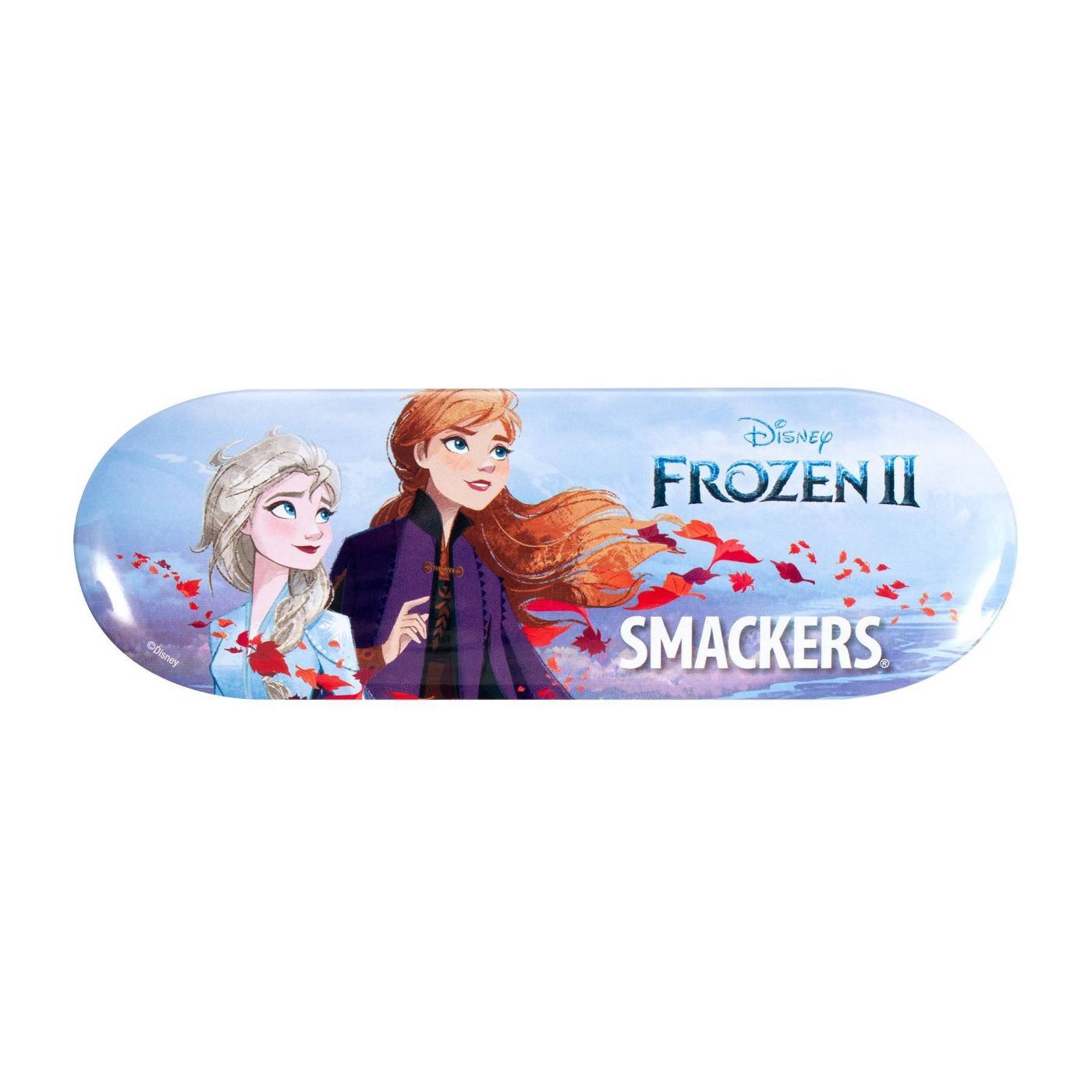 ชุดสีทาเล็บพร้อมสติ๊กเกอร์ติดเล็บและกล่องบรรจุ SMACKERS Frozen 2 Nail Polish Tin