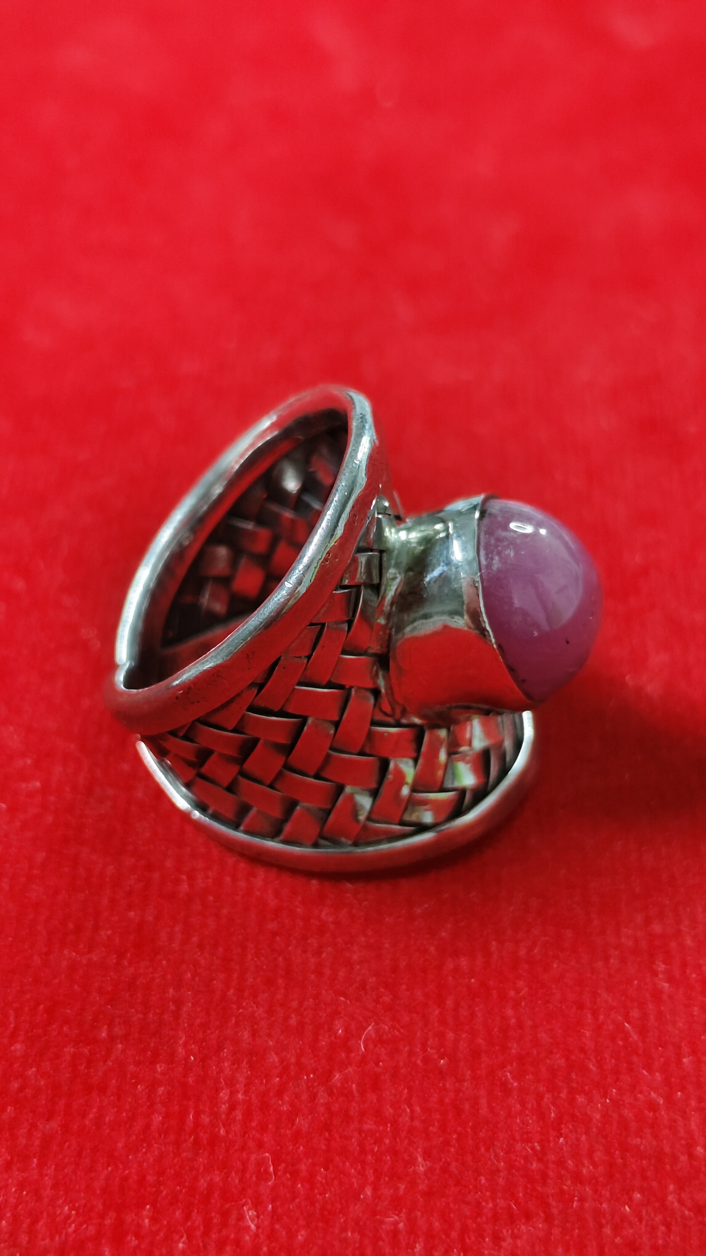 #ชุดเซ็ทเงินแท้ฝังทับทิมแท้