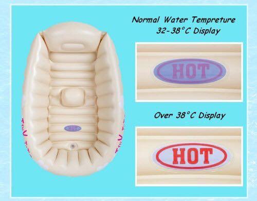 อ่างอาบน้ำเป่าลม Tiny Tots รุ่น Inflatable Baby Bath