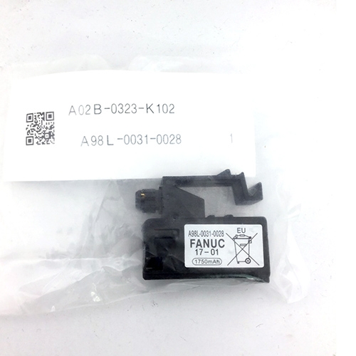 แบตเตอรี่ FANUC A98L-0031-0028 A02B-0323-K102 FANUC CNC Lithium Battery 3V 1750mah