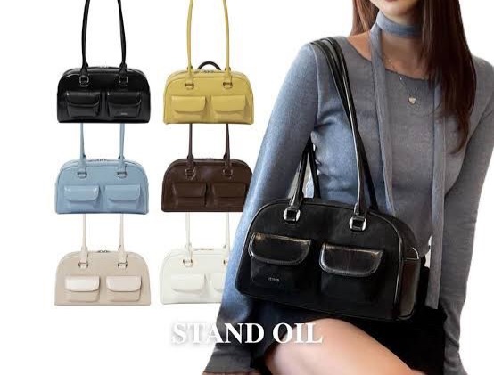 Stand Oil Chubby Bag (แอดไลน์ก่อนสั่งซื้อ)