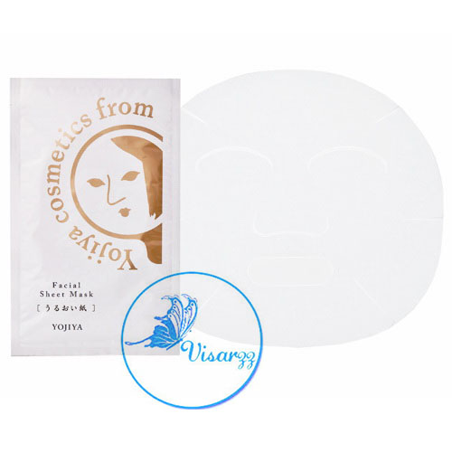 Yojiya Facial Sheet Mask 1 แผ่น มาส์กหน้าชนิดแผ่น ช่วยบำรุงผิวหน้าให้เนียนนุ่ม ชุ่มชื่น