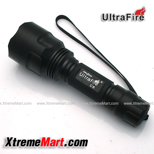 ไฟฉาย Ultrafire C8 CREE XP-L V5 แสงขาว 5-Mode LED Flashlight Torch