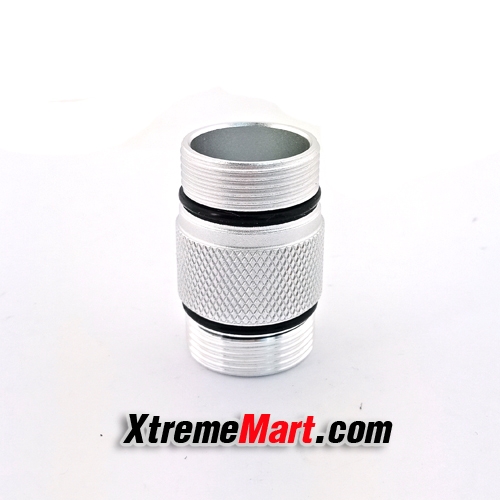 ข้อต่อสั้นไฟฉาย Convoy S2/S2+ เพื่อให้ใช้ถ่าน 18350 ได้ (กรุณาระบุสี : ฟ้า/เขียว/เงิน)