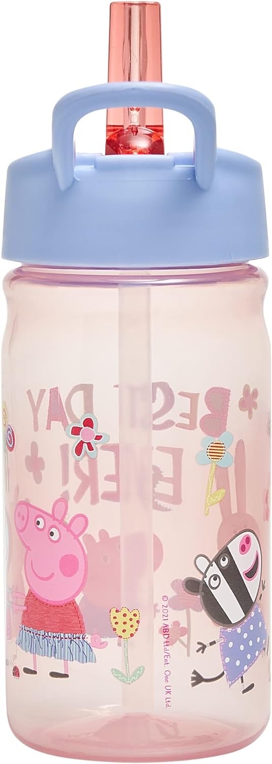 กระติกน้ำแบบหลอดดื่มสำหรับเด็ก Polar Gear Peppa Pig Nostalgia Sport Bottle 400ml