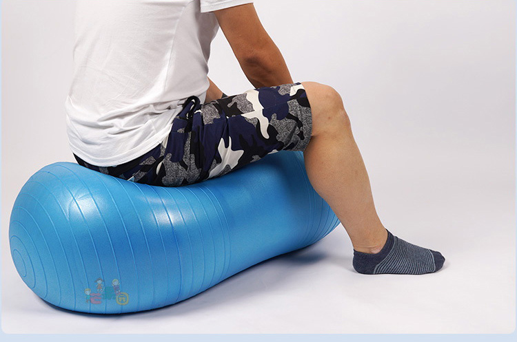 ทรงถั่ว ลูกบอลกายภาพบำบัด ฝึกการทรงตัว Peanut Ball with Pump