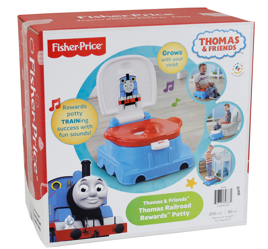 กระโถนฝึกขับถ่ายสารพัดประโยชน์ Fisher-Price Thomas and Friends - Thomas Railroad Rewards Potty
