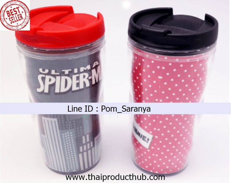 W73-003-CP-011_แก้วน้ำกระบอกน้ำพลาสติก , กระบอกน้ำ , ขวดน้ำ , ของพรีเมี่ยม , ของที่ระลึก