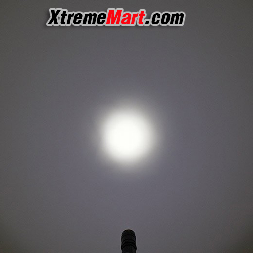 ไฟฉาย TANK007 E09 สีดำ Cree XP-E R3 120-Lumen 3-Mode Memory EDC LED Flashlight สีดำ