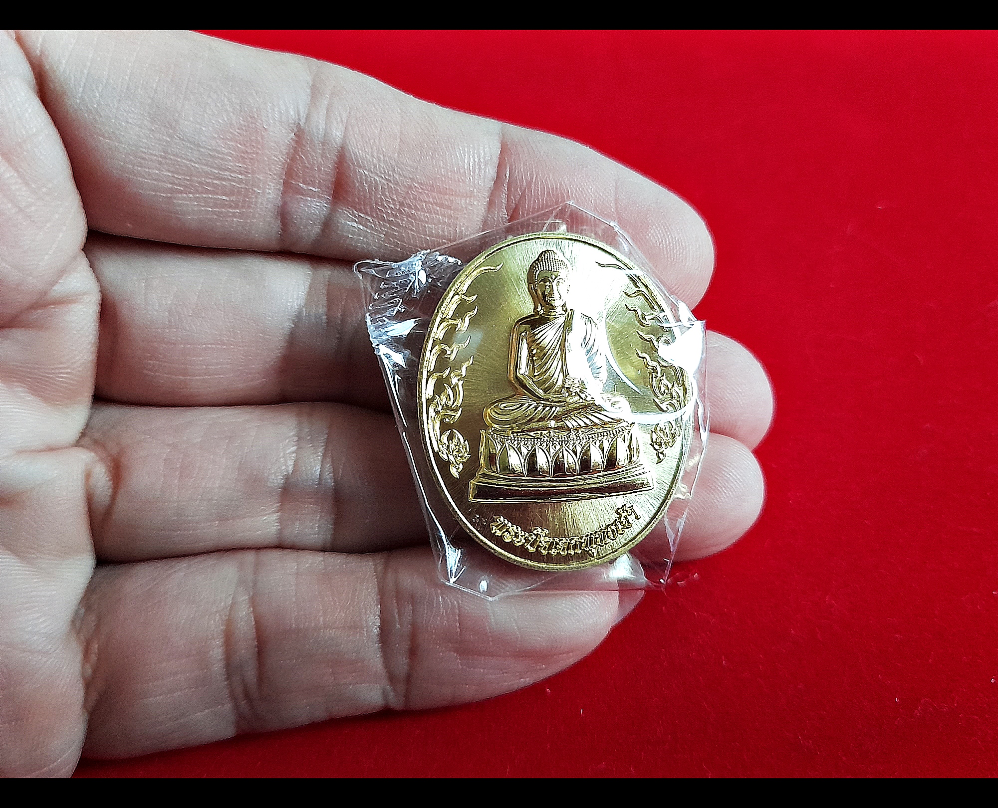 เหรียญ พระปัจเจกพุทธเจ้า เนื้อทองเหลือง ปี2564 #รับประกันแท้ - หลวงพ่อเล็ก วัดท่าขนุน