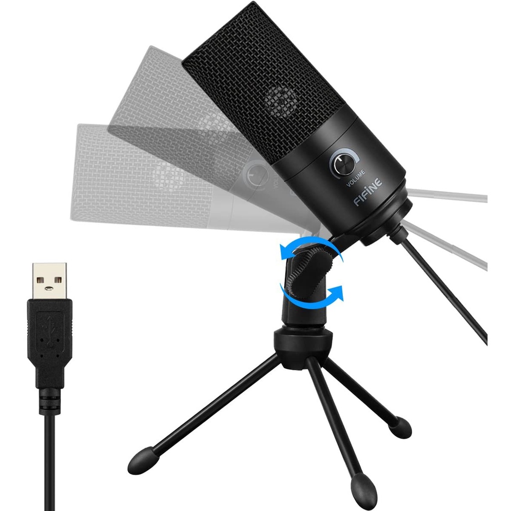 FIFINE K669 USB Microphone 20khz Condenser