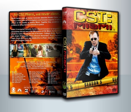CSI Miami Season 5 ไขคดีปริศนาไมอามี่ ปี 5 ( 6 DVD )