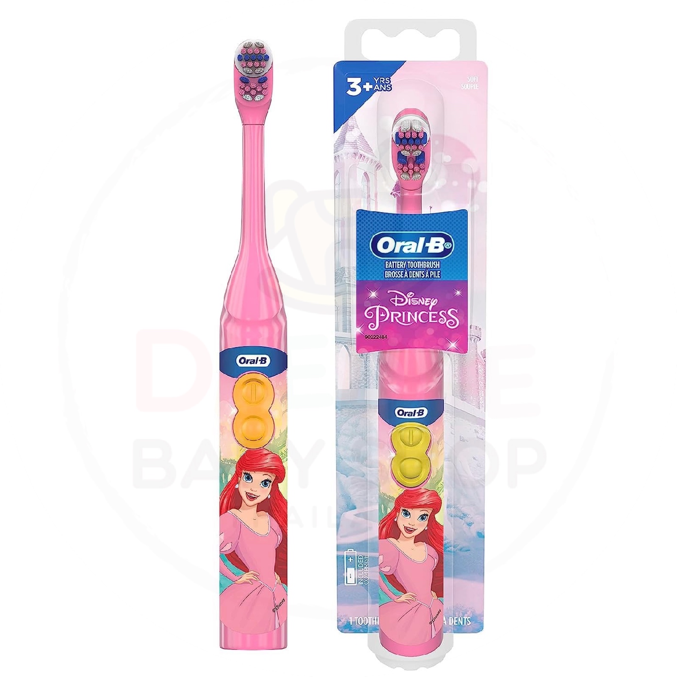 แปรงสีฟันอัตโนมัติสำหรับเด็ก Oral-B Disney The Little Mermaid Kids Battery Toothbrush