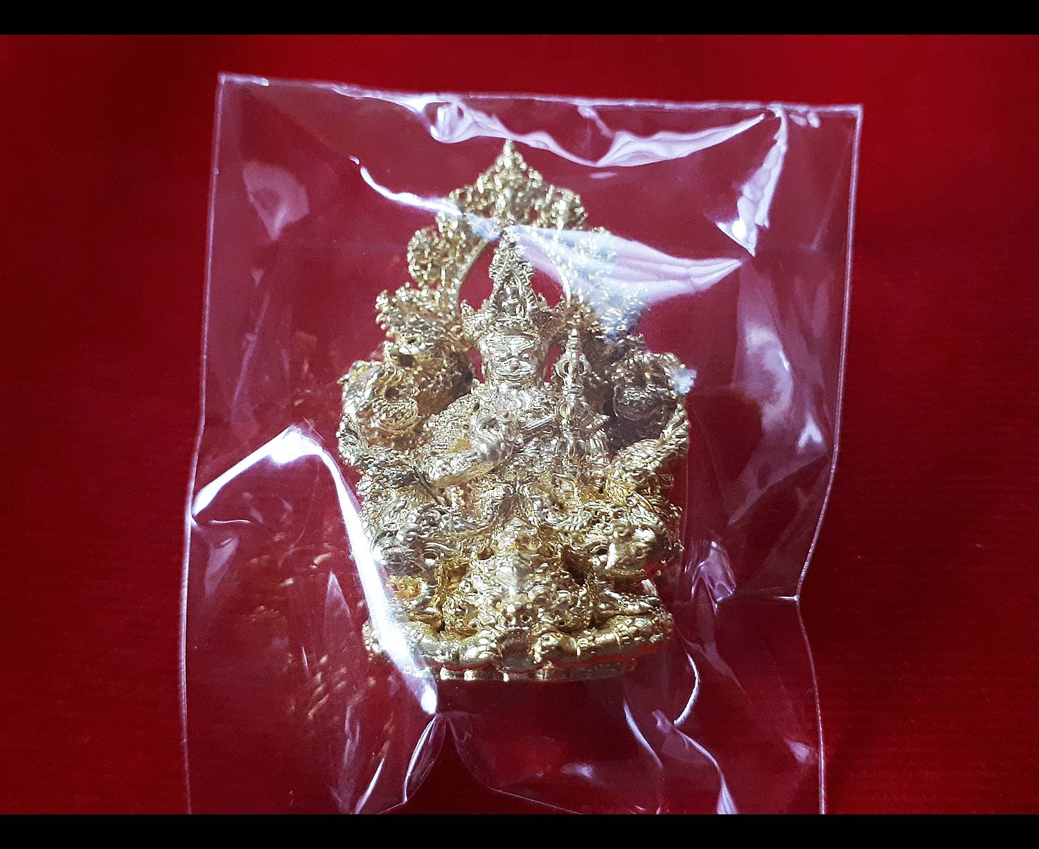 ท้าวเวสสุวรรณ ปาง ไฉ่ซิงเอี๊ยะ (ซัมภาลา พ่อพญาสี่เขี้ยว ( ปาง จีนผสมไทย)) ปี2562 (อฐิษฐานจิตมวลสาร 7ประเทศ ไทย จีน ธิเบต อินเดีย ลาว พม่า อินโดนิเซีย) #รับประกันแท้