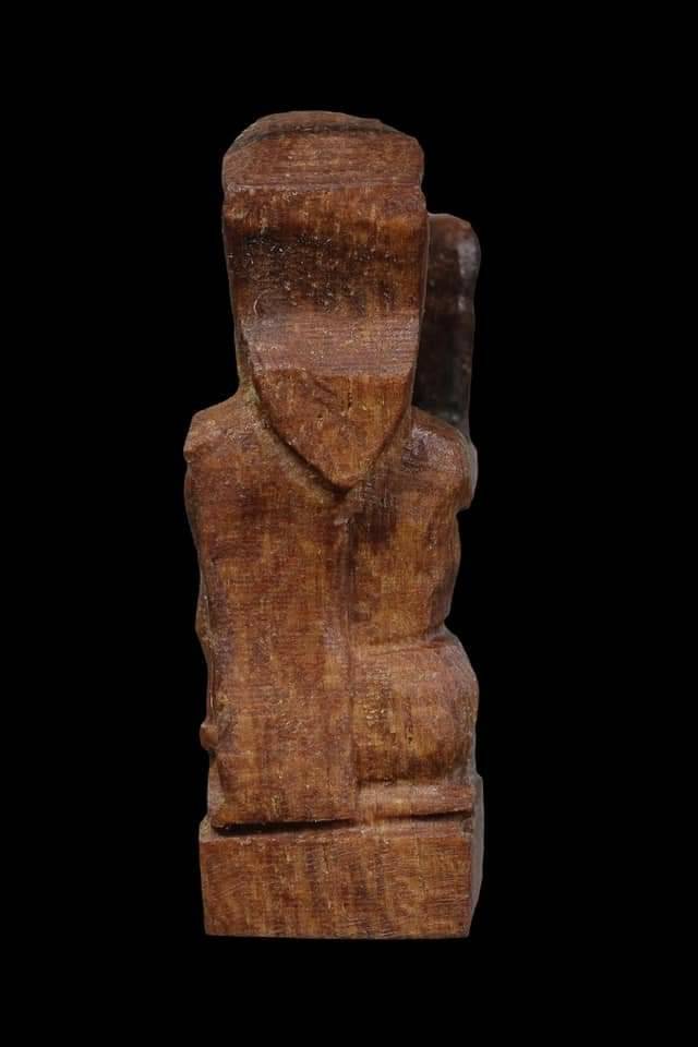 นางกวัก เนื้อไม้ตะเคียนแท้ วัดสพานสูง ปี2564