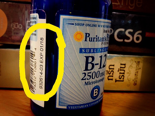 วิตามินบำรุงร่างกายประสาทสมองVitamin B-Complex And Vitamin B-12 ยี่ห้อ Puritan's Pride จำนวน180เม็ดpackสุดคุ้ม กินนานได้3เดือน