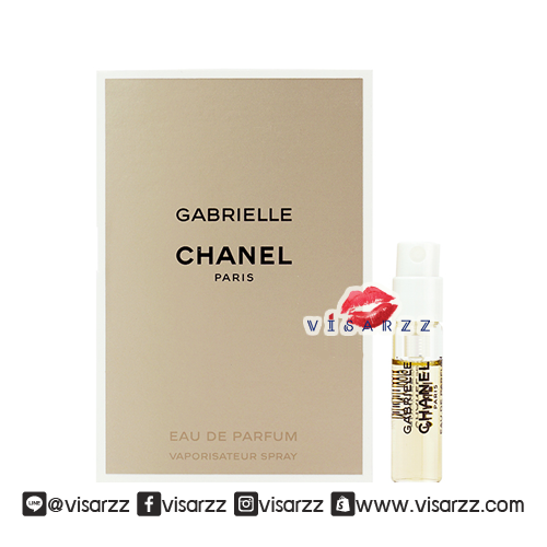 (Tester) Chanel Gabrielle EDP 1.5mL แบบหัวสเปรย์ น้ำหอมกลิ่นฟลอรัลของดอกไม้ 4 ชนิดให้ความรู้สึกถึงความหรูหรา