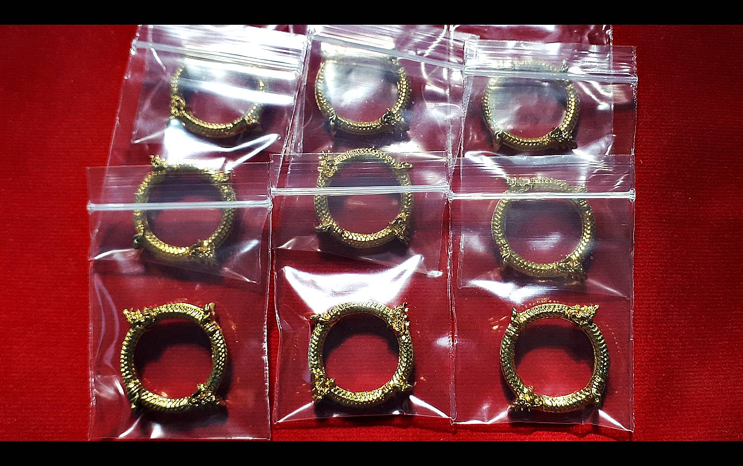 นาคบาศ (แหวน พวงกุญแจ สร้อยคอ) ปี2562 - หลวงพ่อเล็ก วัดท่าขนุน (อฐิษฐานจิต ณ วัดบ้านห้วยน้ำขาว)