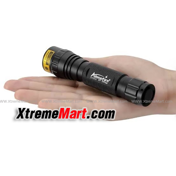 ชุดเซตไฟฉาย UV AloneFire รุ่น SV004 / 501B หลอด LG Ultra VIOLET UV Light 10W 395nm ไฟฉายตรวจธนบัตร, ปัสสาวะสัตว์เลี้ยง