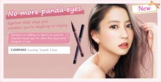 Canmake Lasting Liquid Liner #Black 0.1mm เส้นเรียวเล็ก เขียนง่าย อายไลน์เนอร์สำหรับคนที่ใช้ยี่ห้อไหนก็เลอะ รุ่นนี้ ออกแบบมาให้หมึกทนกับคราบมันรอบดวงตา และเหงื่อ กันน้ำอย่างดี ไม่มีแพนด้าแม้แต่นิดเดียวระหว่างวันค่ะ