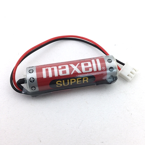 แบตเตอรี่ Maxell ER6B (AA) ขั้วสีขาว Lithium 3.6 V Battery with White Plug